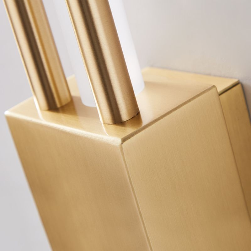 Luces de apliques de pared de tubo de estilo moderno 1 iluminación de montaje de pared ligero