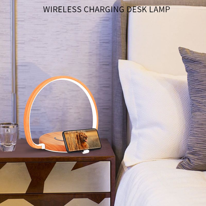 Nordic Style Linear Table Lamp Touching Switch LED Desk Lamp for Bedroom