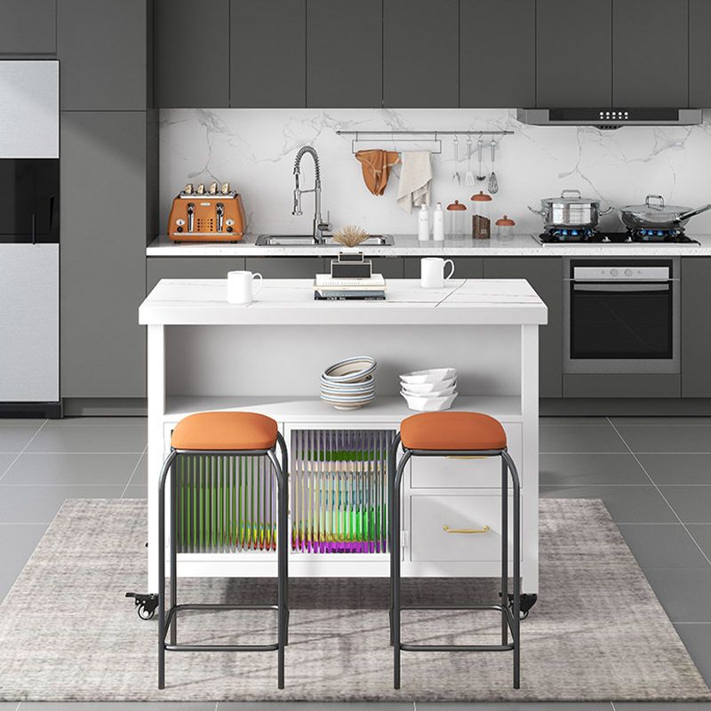 Modern Kitchen Island Table Dining Room Kitchen Island with Drawer