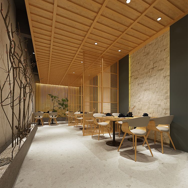 Slip Resistant Laminate Plank Flooring Stain Resistant Laminate for Clothing Store