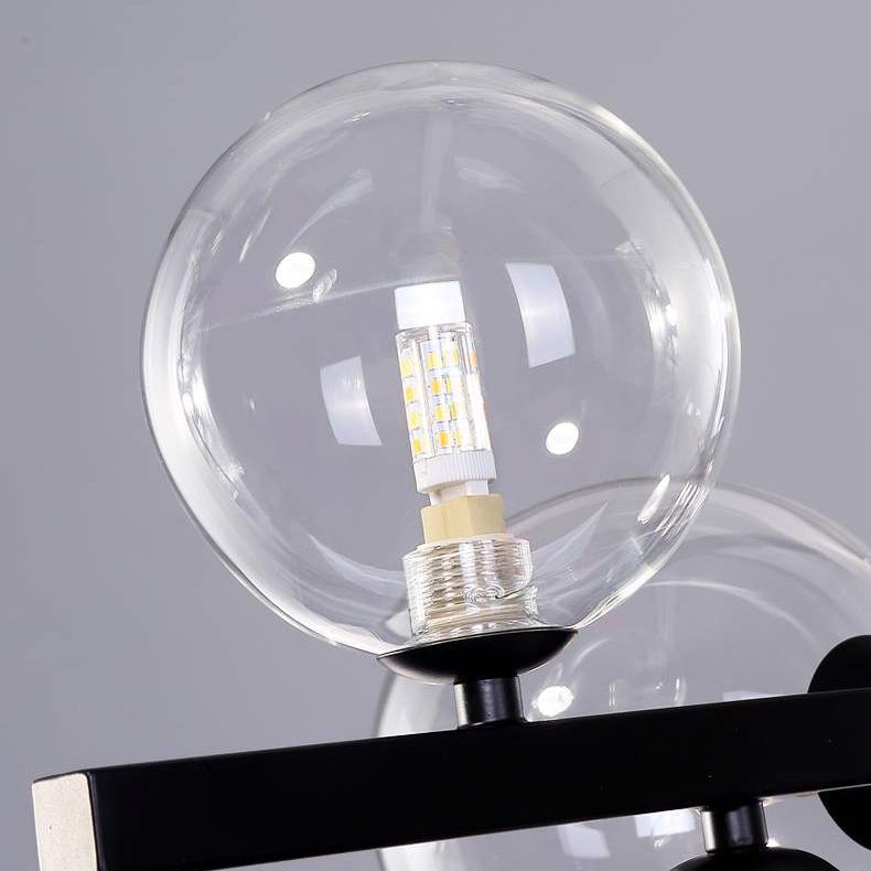 Contemporary Kitchen Pendant Lights with Glass Shade for Sitting Room Dining Room