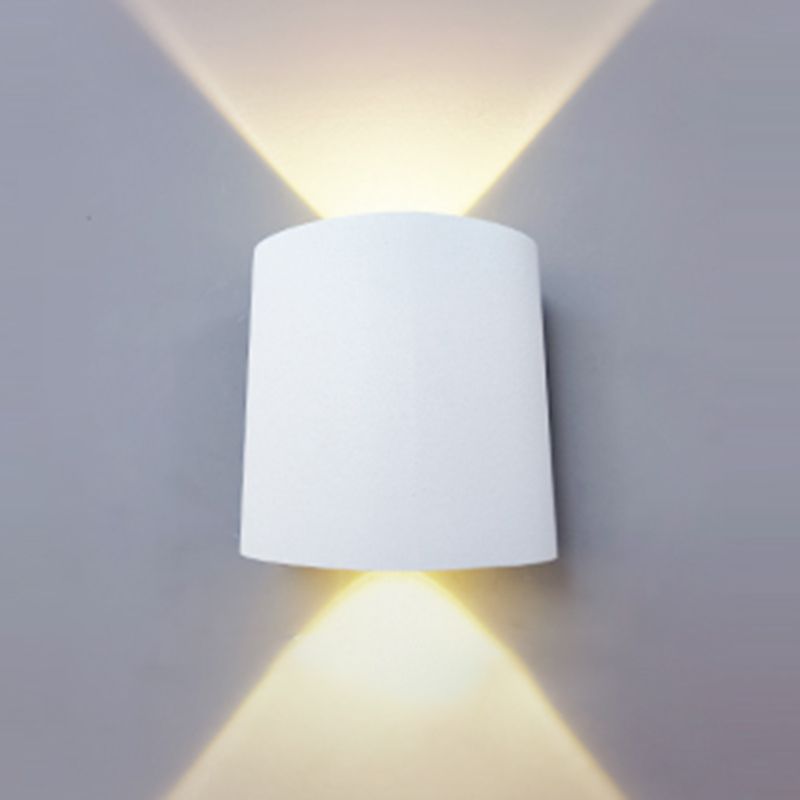 Contemporary Style Rectangle Wall Lights Metal Wall Mount Lights
