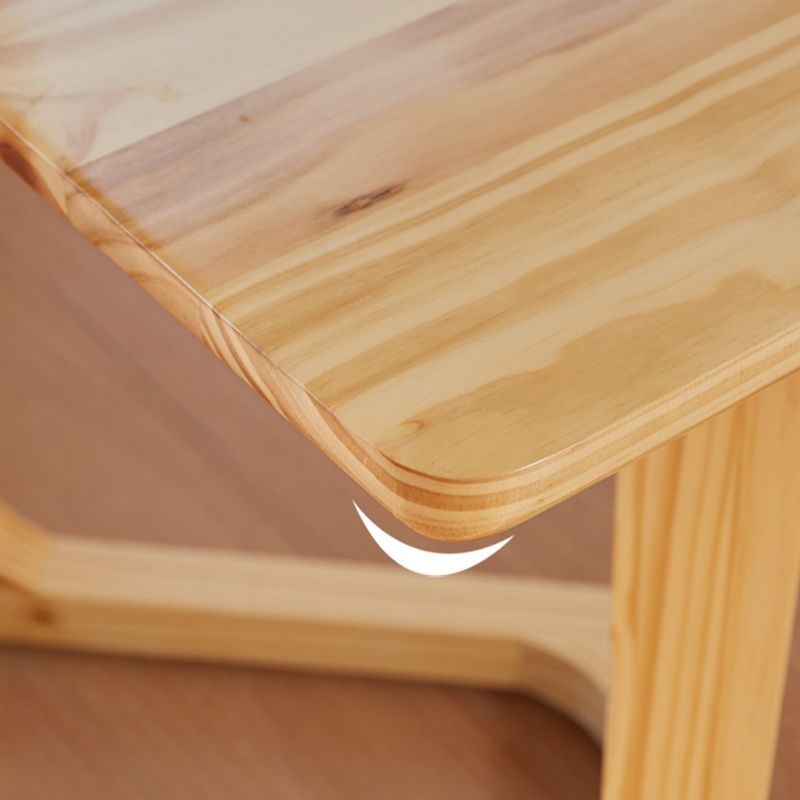 Contemporary Wood Office Desk Rectangular Shape Task Desk for Office