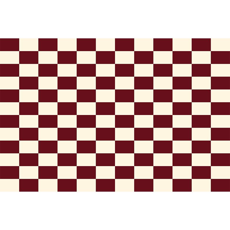 Illustration of Geometric Square Mural Wallpaper for Living Room Decor, Waterproofing