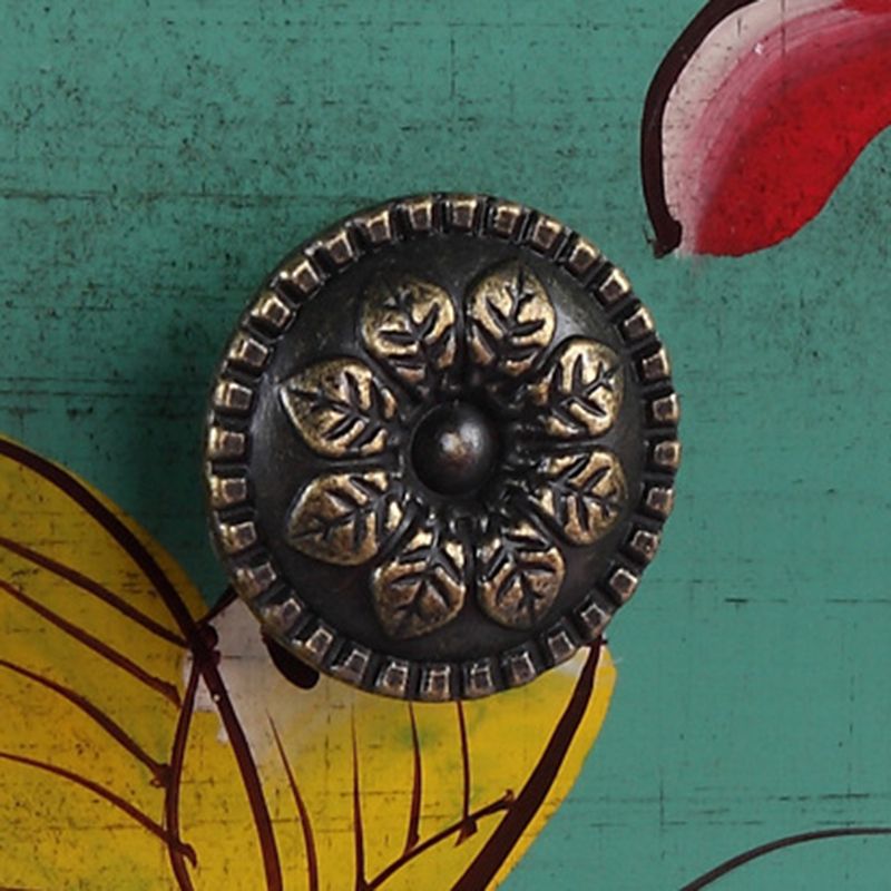 Traditional Wooden Bedroom Storage Chest Vertical Chest with 4 Drawers