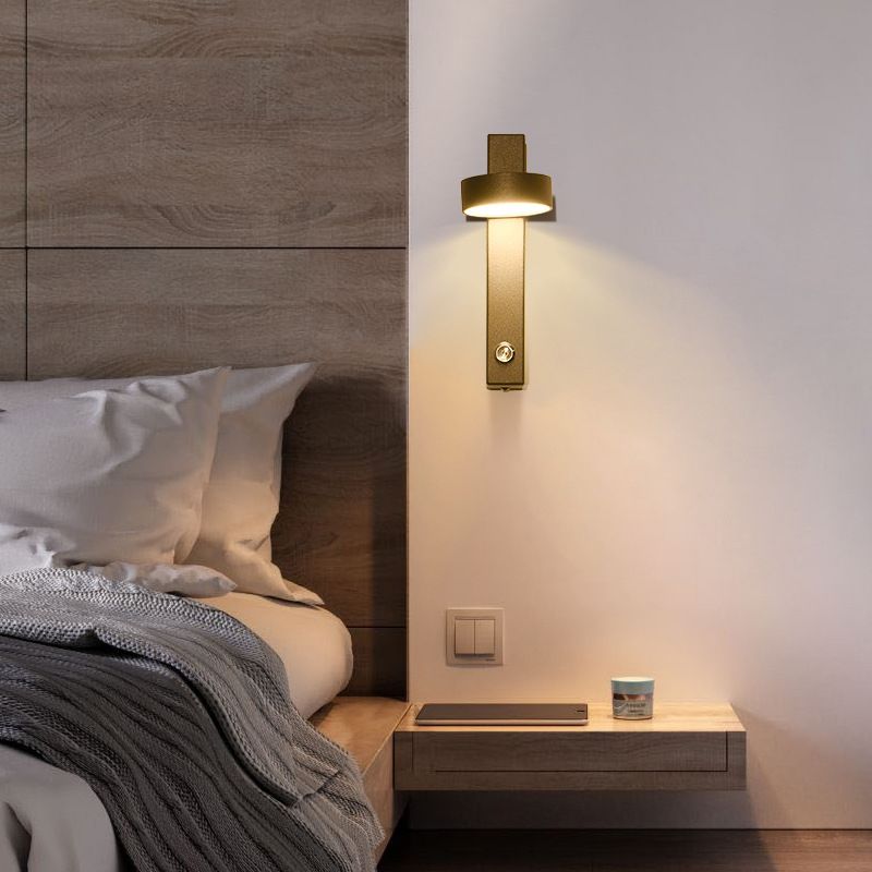 Runde 1 Lichtwandbeleuchtung moderne Metallwandleuchten mit Metallwandleuchten