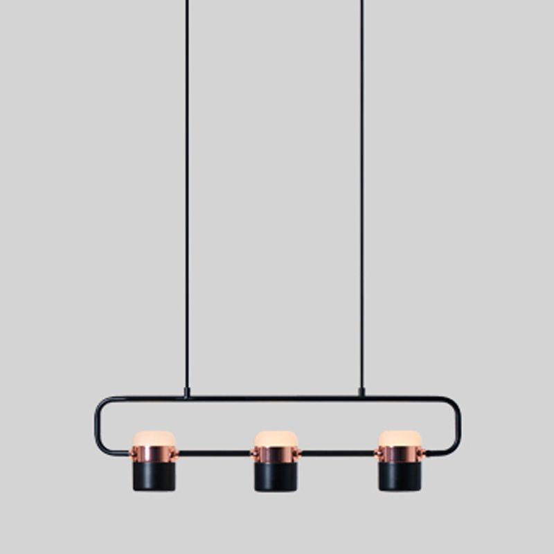 Contemporary Pendant Lights Cylinder Hanging Lights for Kitchen Island