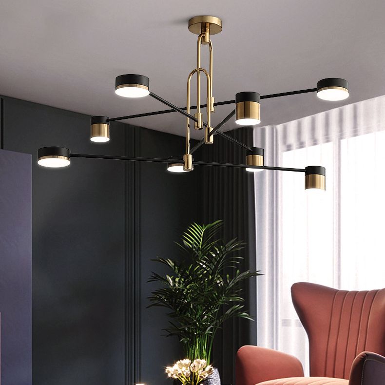 Lampada il lampadario Sputnik Light Segnalizzazione moderna Simplicità Acrilico Acrilico Illuminazione per il ristorante