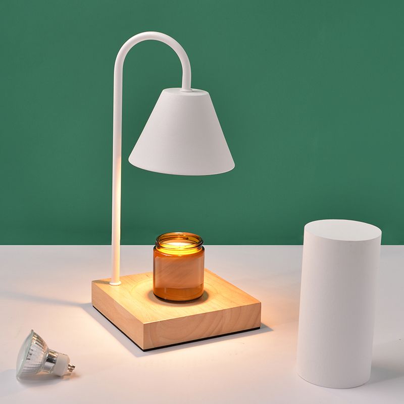 Lampe de table moderne simple aromathérapie fondant la lampe de bureau de cire (sans bougies d'aromathérapie)