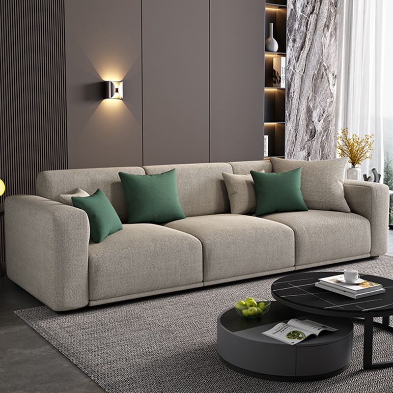 Stoff Wohnzimmer Quadrat Arm Standard Kissen zeitgenössische Sitzplätze