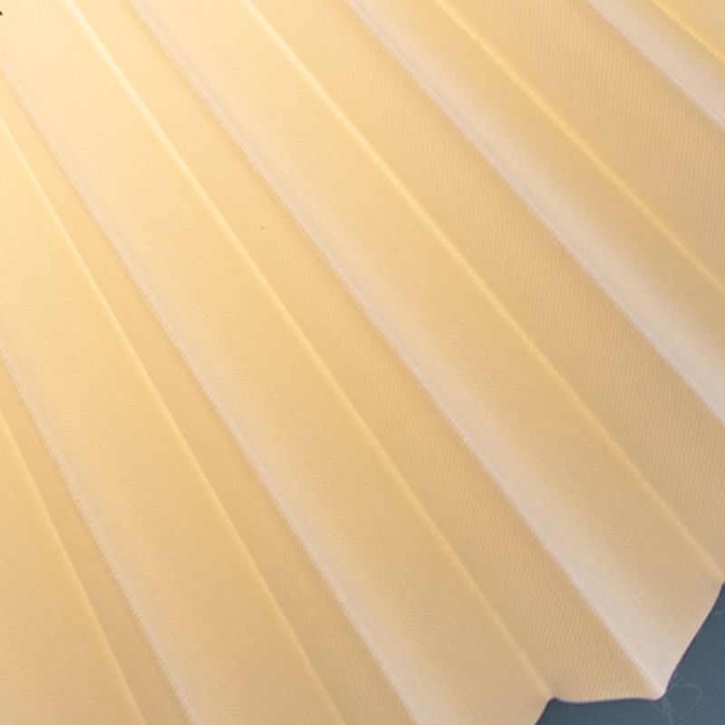 Livre de suspension effilée lustre en bois de noyer vintage avec ombre de tissu pour chambre à coucher