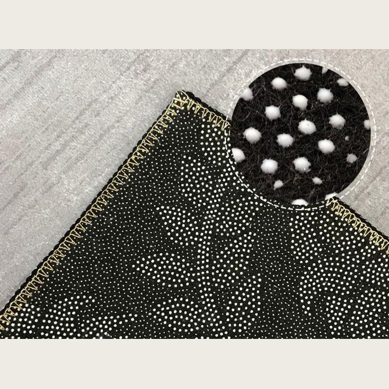 Bohemian Tribal Totem Rug Color Mixed Polyester Area Carpet Non-Slip Backing Rug for Living Room