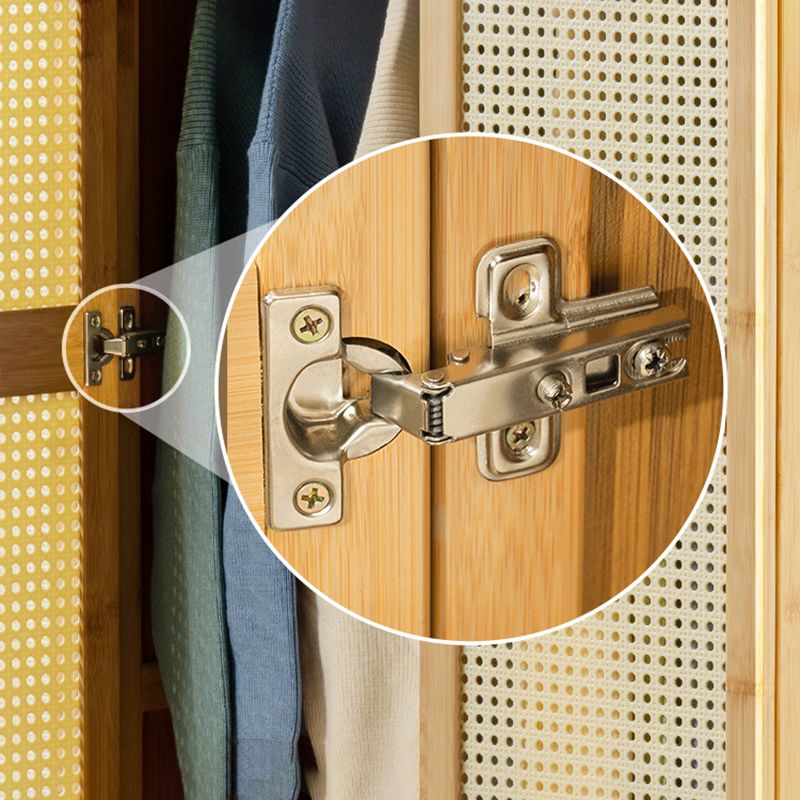 Modern Style Wardrobe Cabinet Wooden Wardrobe Armoire with Shelves