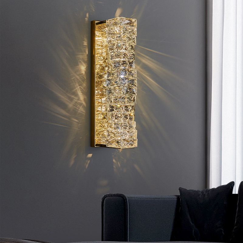 Ligera de pared de cristal de estilo de pared de tira múltiple de luz para el comedor para comedor