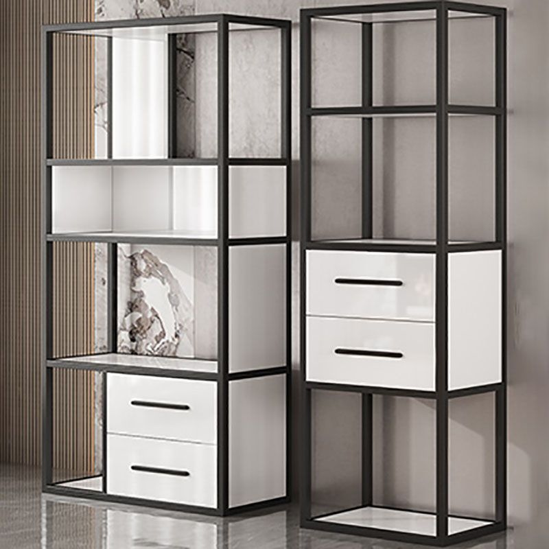 Modern Style Open Bookshelf Etagere Shelf Bookcase for Home Office