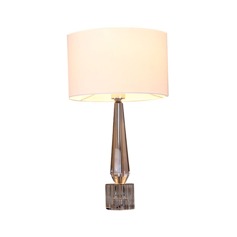 1 lampe de table de nuit ombragée de tête