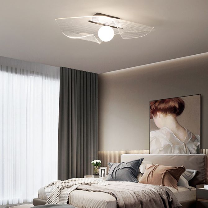 LED Indoor Decoration Flush Mount Fixture Special Shape Flush Mount Lighting for Living Room