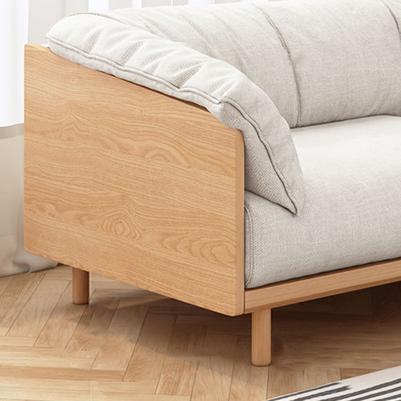 Stationary Cotton Living Room Pillow Top Arm Standard Cushions Seating