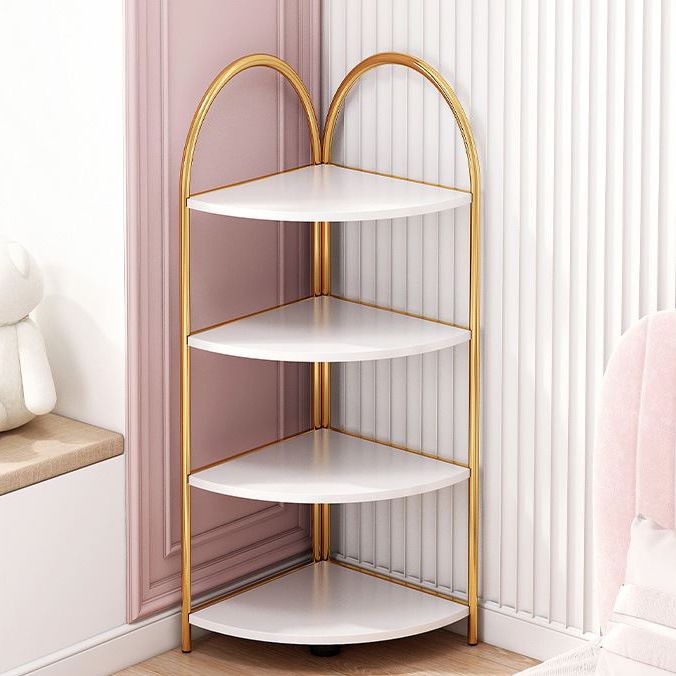 Modern Metal Shelf Bookcase Open Shelf Book Shelf for Living Room
