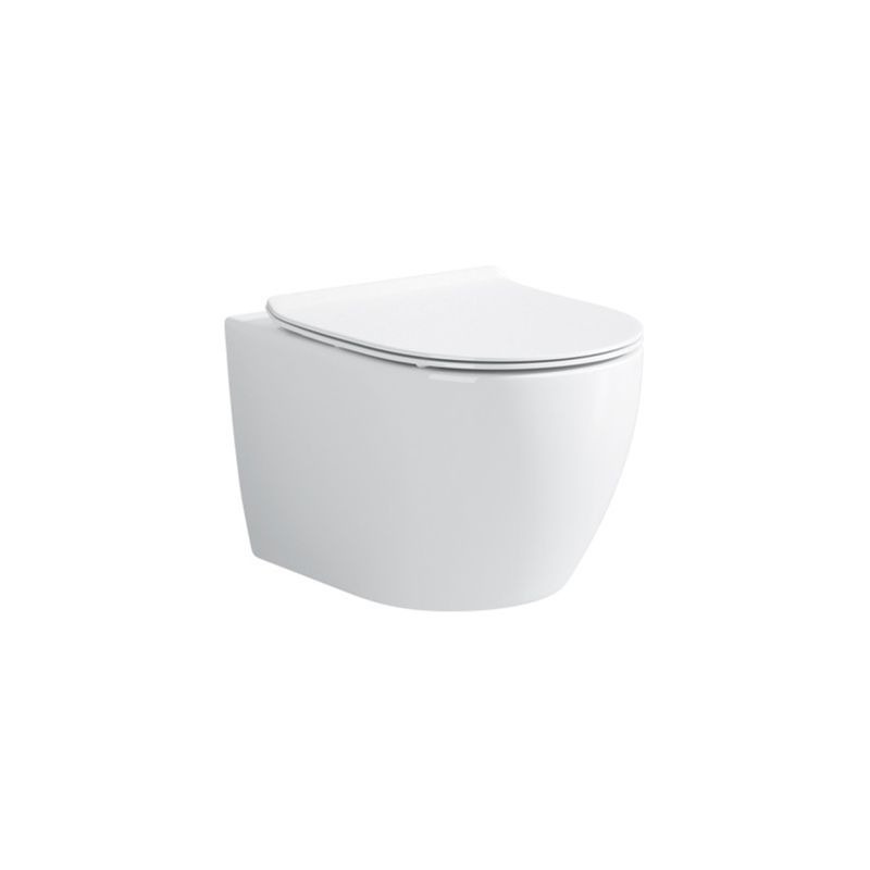 Modern Wall Mount Toilet Bowl One-Piece Urine Toilet for Bathroom