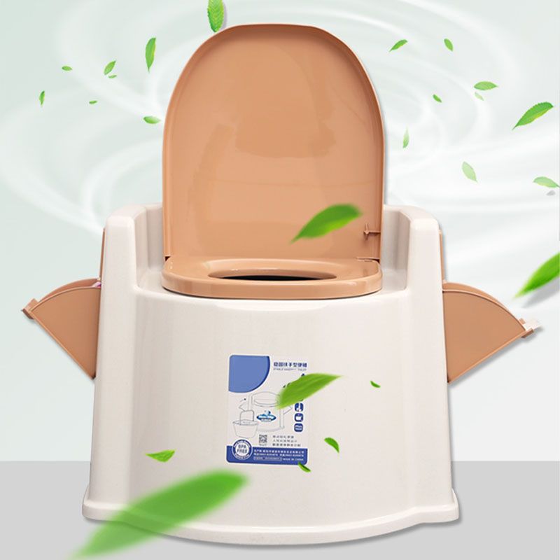 Modern Plastic Toilet Floor Mounted Toilet Bowl for Bathroom