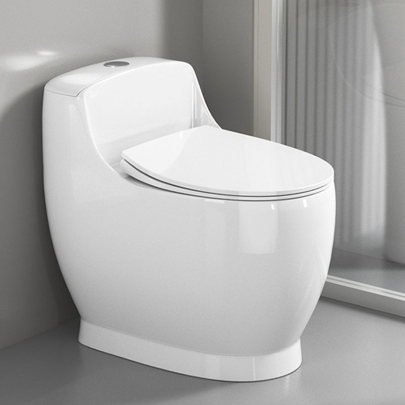 Modern 1-Piece Flush Toilet Floor Mount Urine Toilet for Bathroom