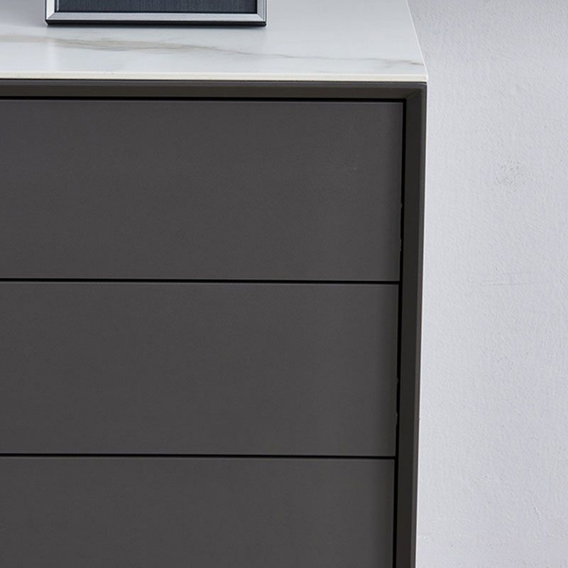 15.6-inch W Modern Storage Chest Stone Dresser with 2/3/4/5 Drawers
