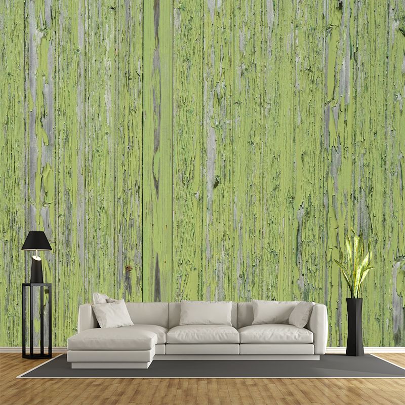 Customized Wood Texture Mural Photography Mildew Resistant for Decoration