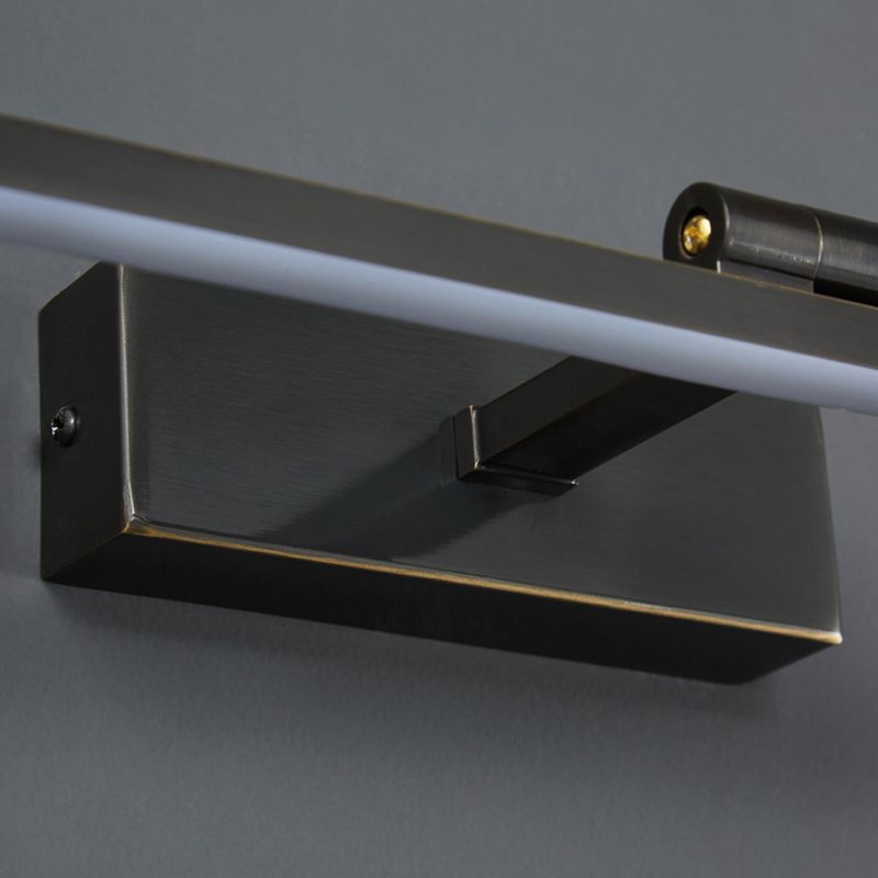 LED Mirror Front Light Modern 1-Light Vanity Light with Acrylic Shade for Bathroom