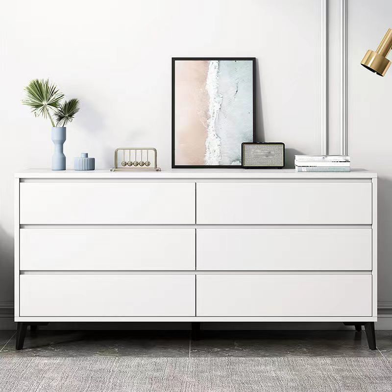 Stain Resistant Storage Cabinet Wood Side Cabinet with Drawer