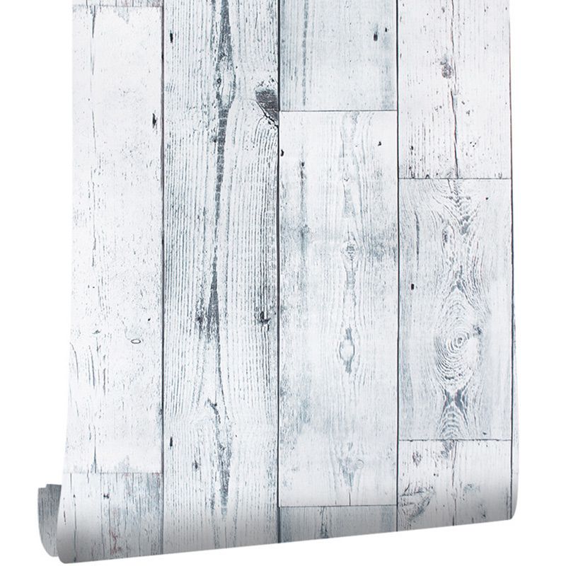 Rust Distressed Brick Wallpaper PVC Pick Up Sticks Blue Wall Decor for Dining Room