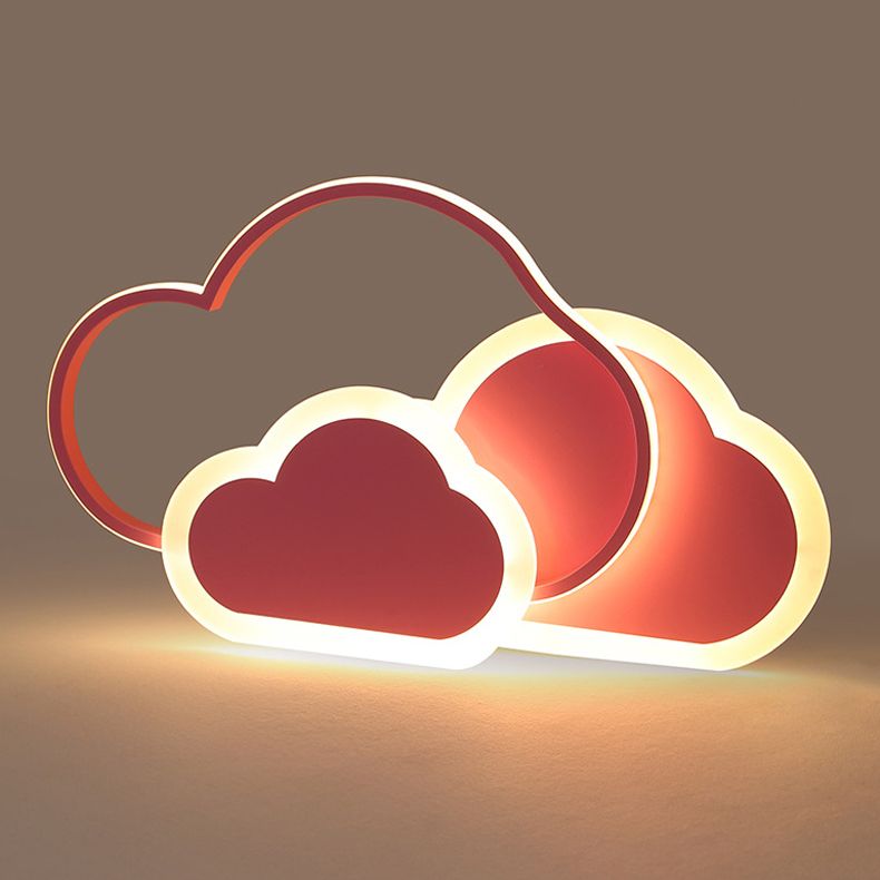 Simplicity Linear Ceiling Fixture Contemporary Metal LED Flush Mount Light