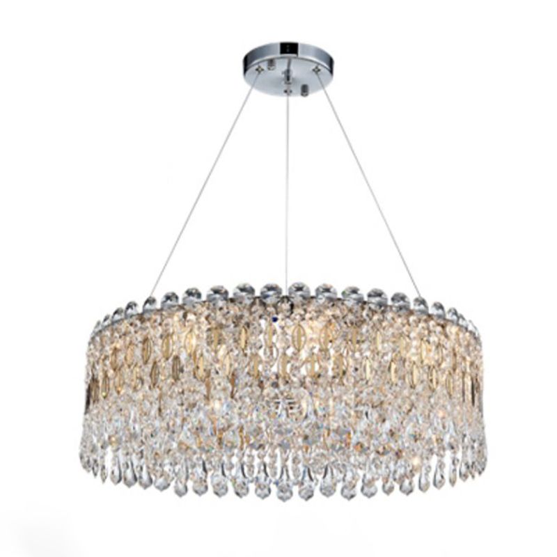 Contemporary Style Geometry Pendant Chandeliers Crystal Chandelier Lighting Fixtures