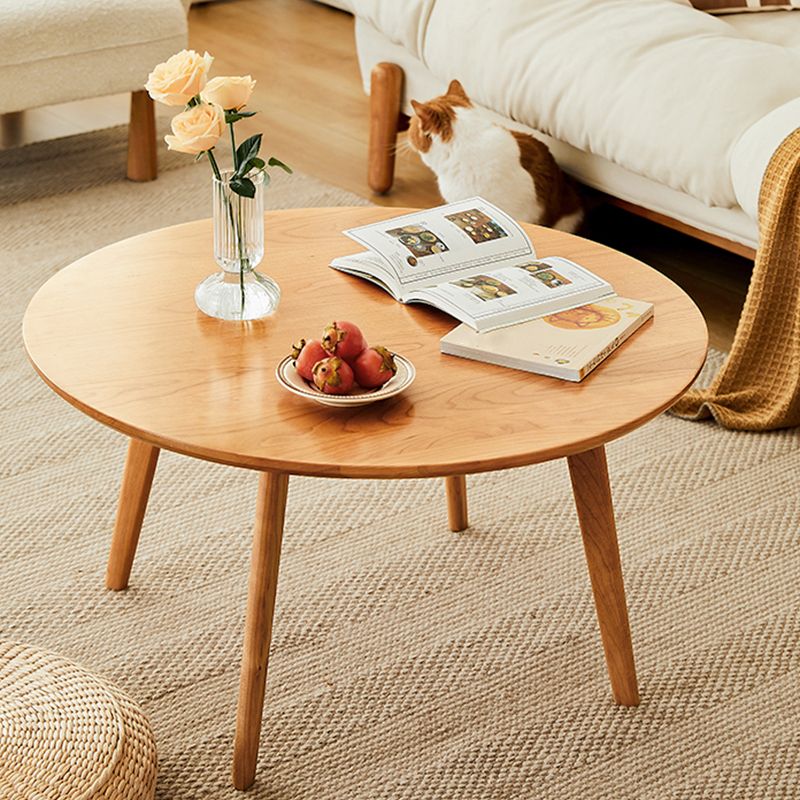 Modernistic Coffee Table Wooden 4 Legs Coffee Cocktail Table for Living Room