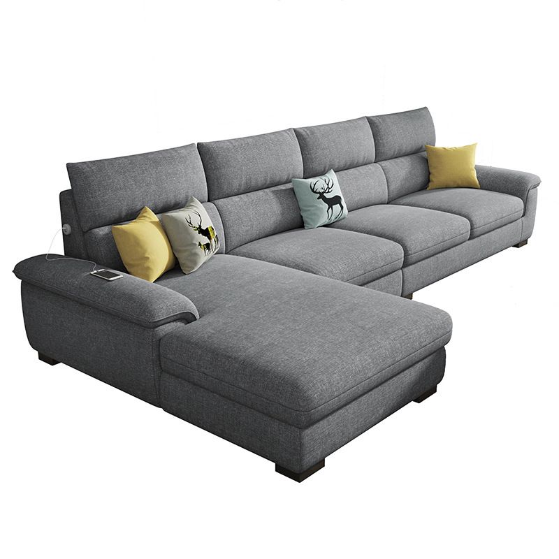 Contemporary 3 Pieces Sectional Sofa 72.83" Wide 35.43" High