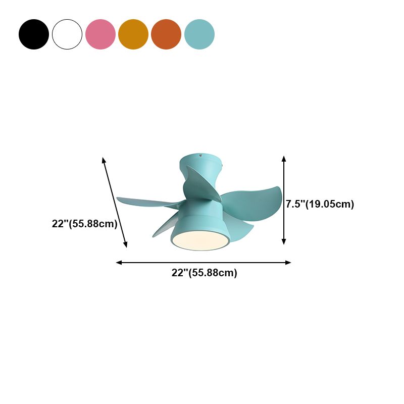 Plafonnier lampe à la lampe pour enfants LED Plafond métal plafond Mount Light pour la chambre