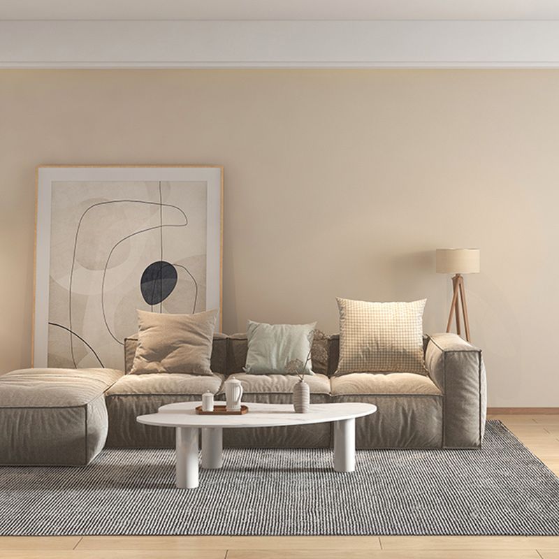 Stone Geometric Contemporary Coffee Table 3 Legs Coffee Table
