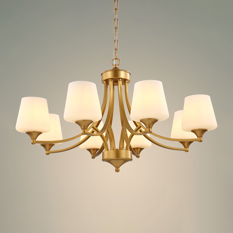 American Style Geometric Chandeliers Chandelier Lighting Fixtures Glass Pendant Lighting