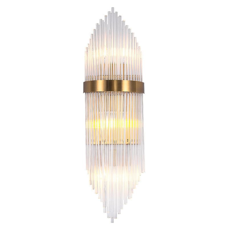 Wall Mount Lighting Modern Crystal Wall Mounted Lamps for Living Room