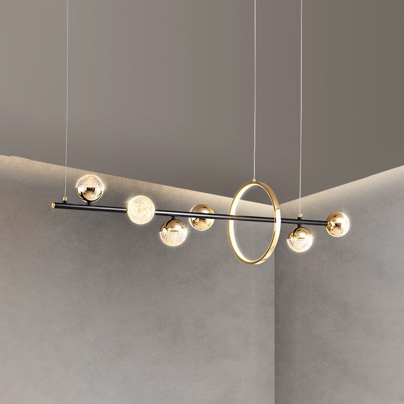 Lámpara de araña de comedor moderno nórdico LED LED SIMPLE LUCHE