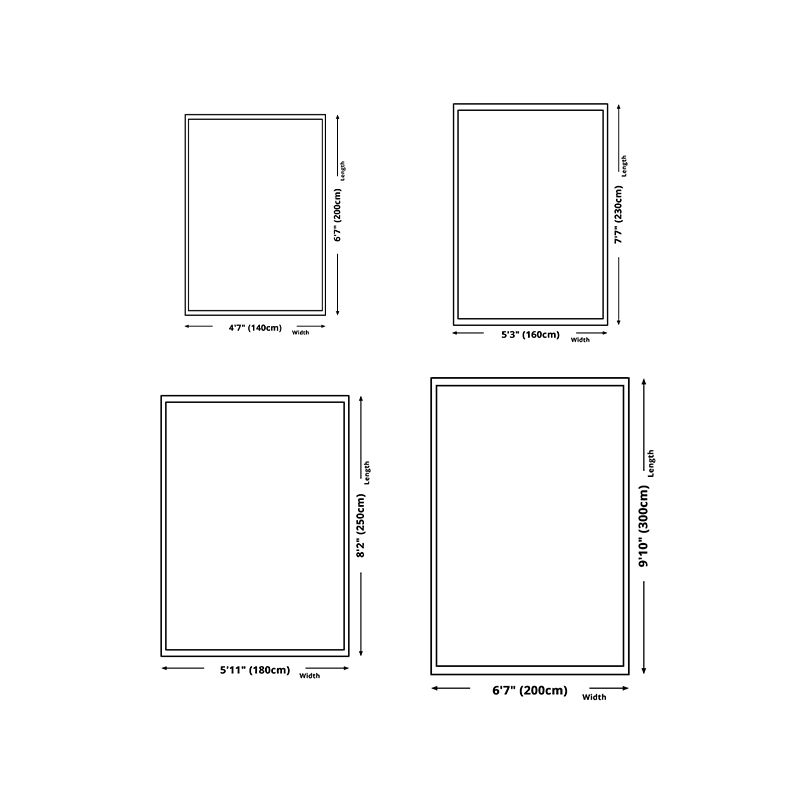 Vetgedrukt gebied tapijt prachtig abstracte print tapijt wasbaar polyester tapijt met niet-slip rug