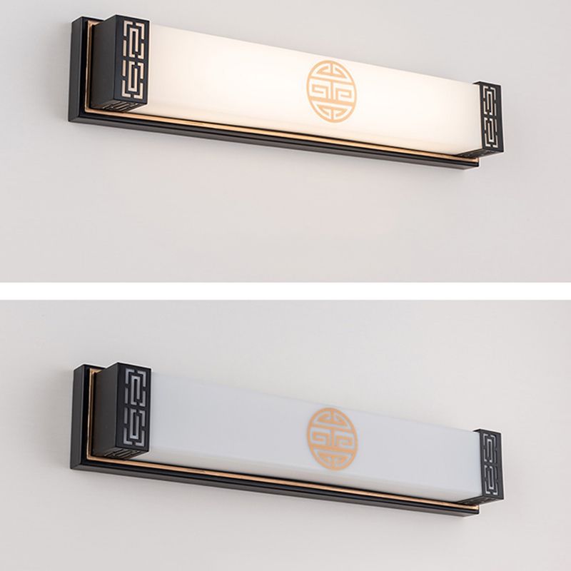 Contemporary Vanity Lighting Metal Wall Light Fixture for Bathroom