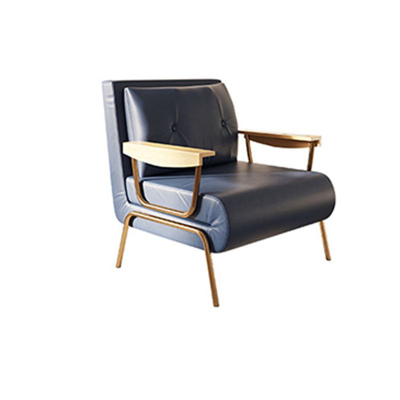 Glam Foldable Futon Sofa Bed Bonded Leather Convertible Sofas