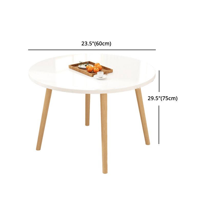 Modern 1/5 Pieces Dining Set Geometry Wood Dining Table for Dining Room