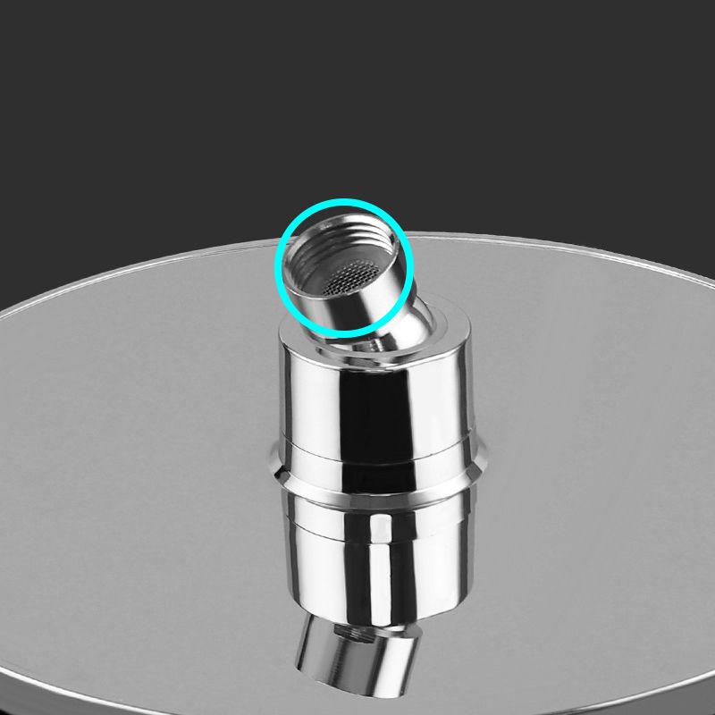 Bathroom Shower Head Round Rain Fall Ceiling Mounted Fixed Shower Head