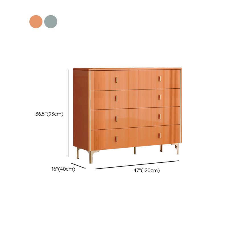 Classic Glam Storage Chest Manufactured Wood Dresser , 15.6 Inch Width