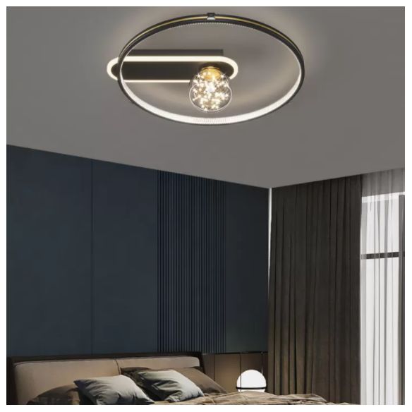 Modern Style Ceiling LED Light Fixture Warm Room Light Creative Shop Light Bedroom Light