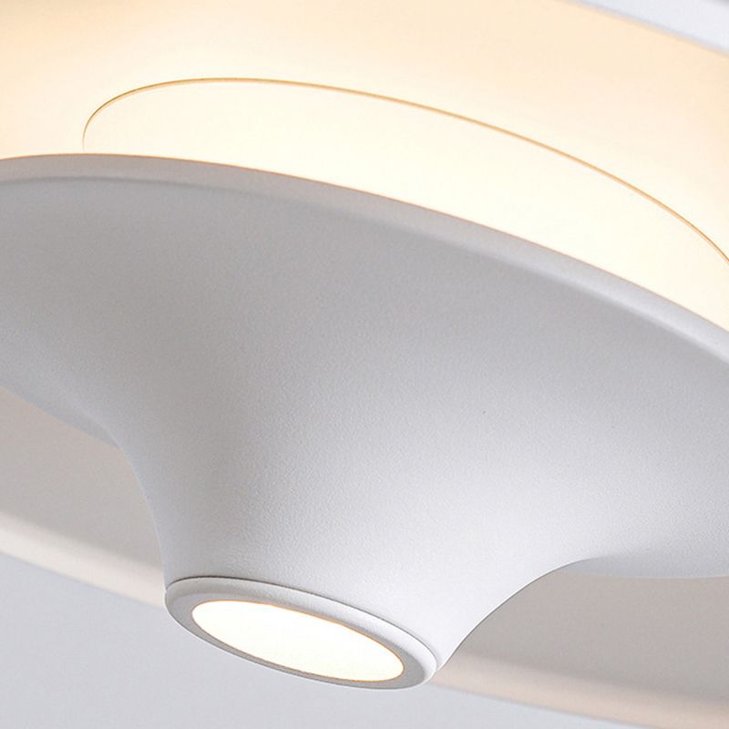 Modern Style Unique Shape Pendant Lighting Metal 2 Light Pendant Light for Bedroom