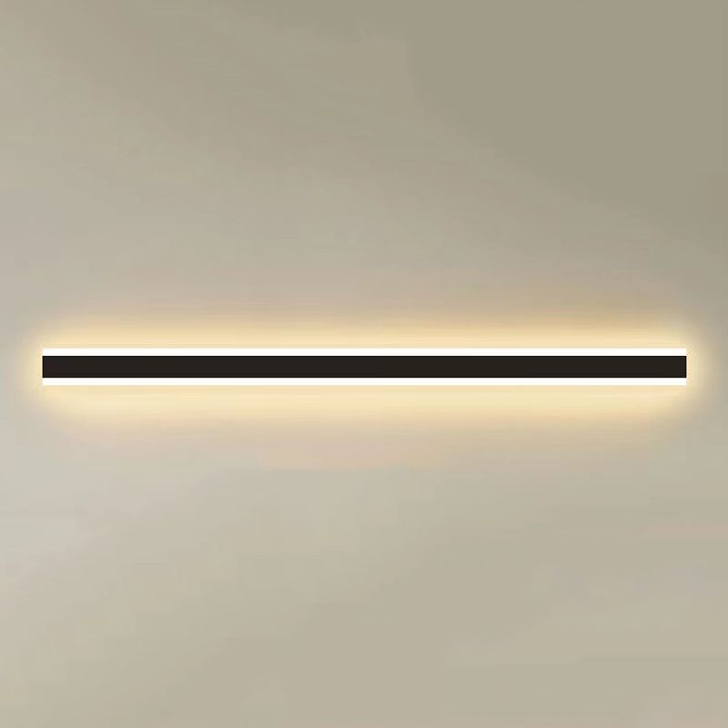 Lineare Form Metallwandbeleuchtung moderner Stil Einer Licht Wandleuchte Leuchte