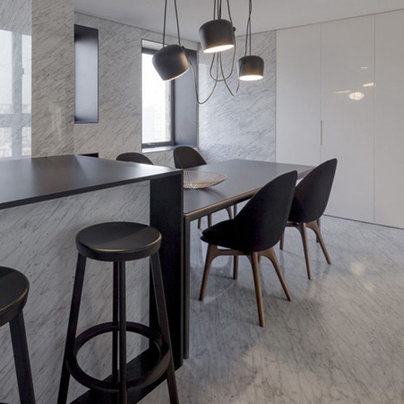 1 Light Bowl Pendant Lighting Modern Metallic Pendant Ceiling Lights for Restaurant